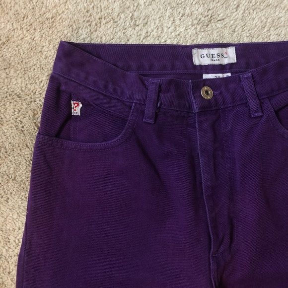 *SOLD* 90s Vintage Guess Triangle Jeans - Picture 6 of 8